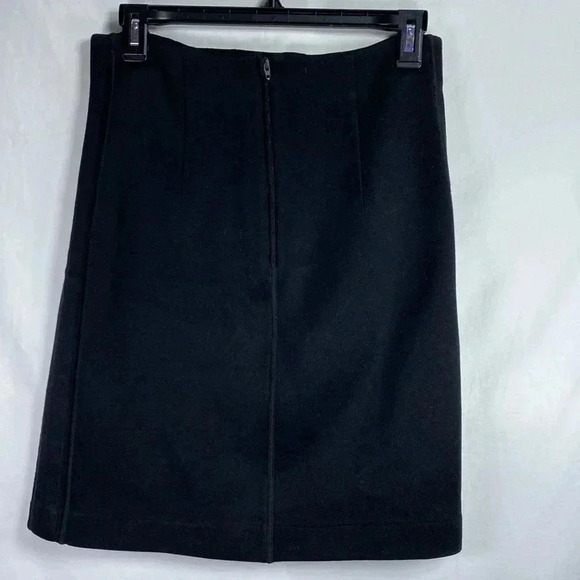 Piazza Sempione Made in Italy Black Knit Mini Skirt, Size 42/US 6. - Picture 3 of 9